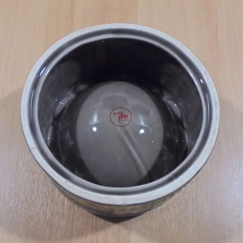 Kronenbourg beer old promotional ceramic ashtray used