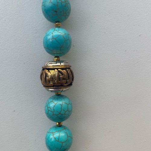 Necklace like new turquoise