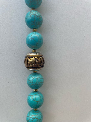 Necklace like new turquoise