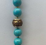 Necklace like new turquoise
