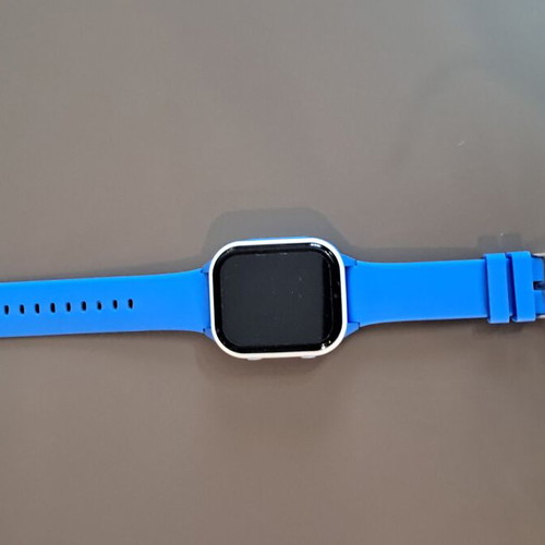 Smartwatch KT19 Pro like new, GPS, video call, Wi-Fi, Greek menu, blue