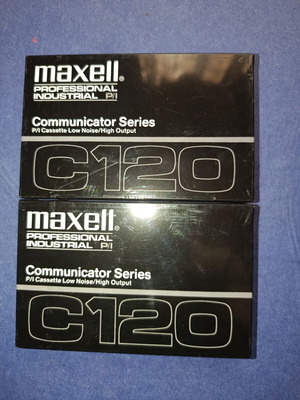Κασέτες ήχου Maxell C129 Communicator Series καινούργιες, πακέτο 2