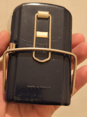 Collectible flashlight used, old and functional