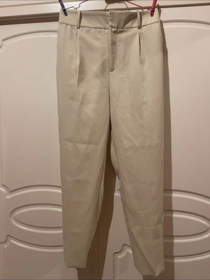 Zara women's cream pants new, size L/40/12