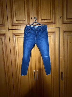 Bershka skinny jeans blue like new size XXL