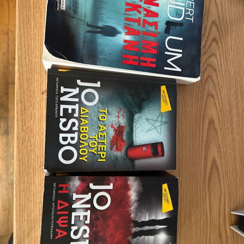Jo Nesbo Crime Novels Used, The Devil's Star, The Thirst, Deadly Plea