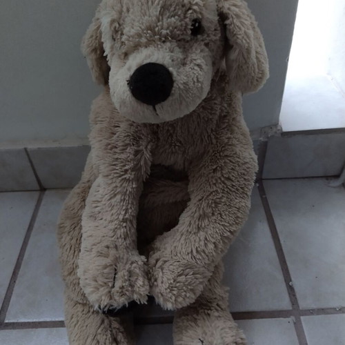 Plush dog like new