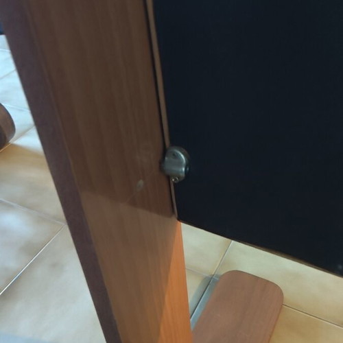 Standing mirror used, adjustable height 1.53m