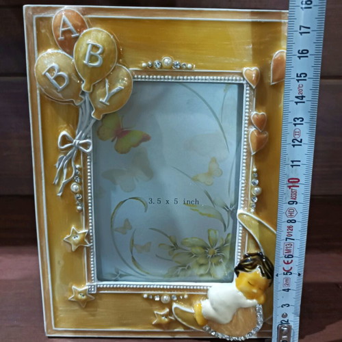 Catherine's Collection children's frame new with enamel and crystals