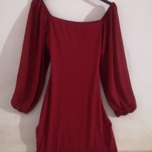 Mini evening dress Shein burgundy size M like new