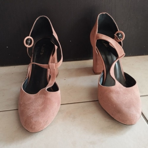 Castor Pink Heels used, size 36, platform style