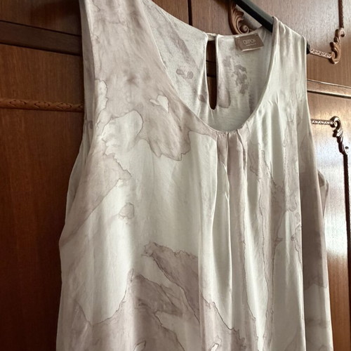 Italian Silk Dress L XL like new