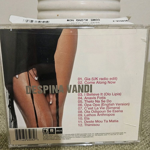Despina Vandi Come Along Now CD like new, pop