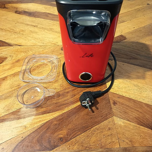 Life Cinema Hot Air Popcorn Machine 1100W like new