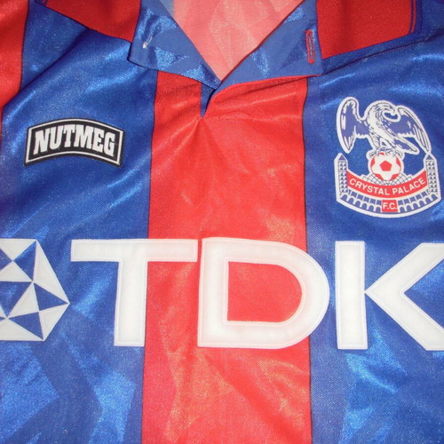 Crystal Palace 1994-95 authentic home football jersey, large