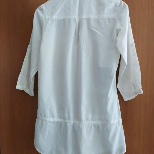 Women's beach shirt used, size M, white