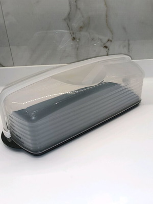 Tupperware cake storage and transport container new