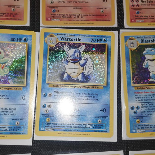 Pokemon TCG Classic All 9 Starters Collection Near Mint