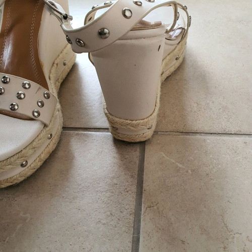 Migato Platforms Like New, Beige, Size 38, High 12.5cm