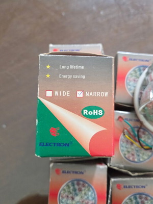 Λάμπες RGB mr16 καινούργιες, πακέτο 9 τεμαχίων