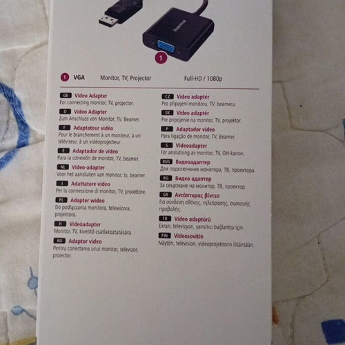 Video adapter DP to VGA like new