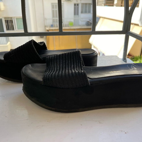 Women’s sandals S.Piero black like new, size 37