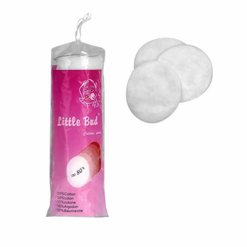 Cotton pads makeup remover new, pack of 80