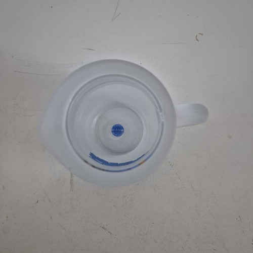 Handmade glass pitcher "Serifos" 0.5L with satin finish