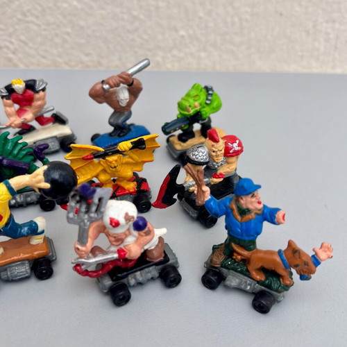 Skateboard Mania 15 Figures Set Kenner 1991 used