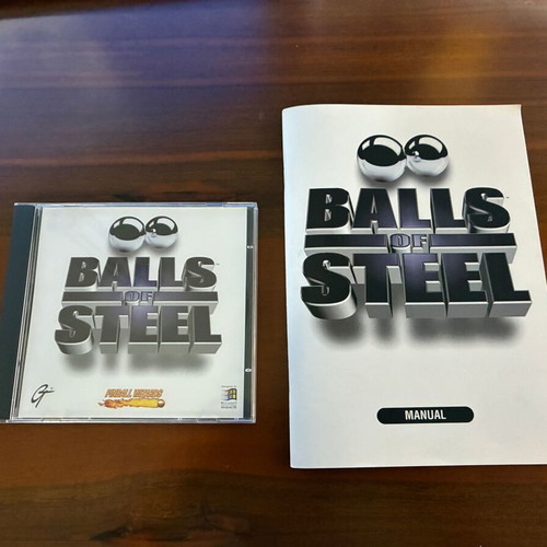 Balls of Steel PC game like new, complete big box edition