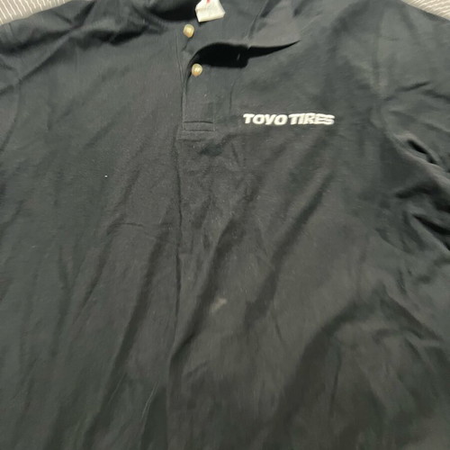 Toyo Tires polo size L black like new