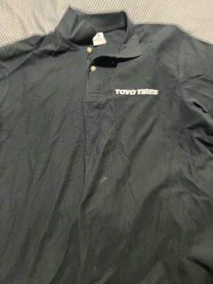 Toyo Tires polo size L black like new