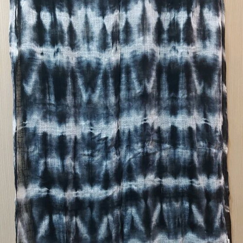 Women's scarf like new, soft semi-transparent cotton fabric