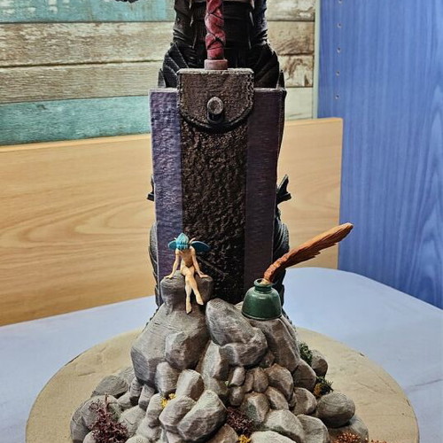 Berserk Statue βαμμένη στο χέρι, ύψος 48 εκατοστά, καινούργιο