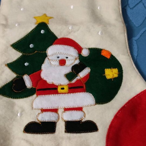 Christmas boots like new, set of 3 pieces