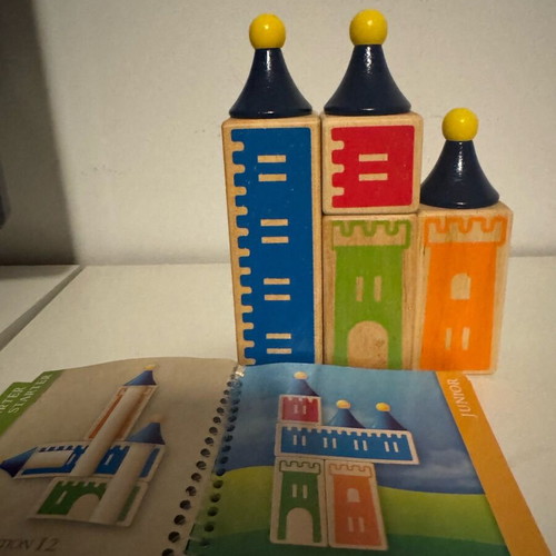 Educational wooden board game Castle of Logic like new 3+ years