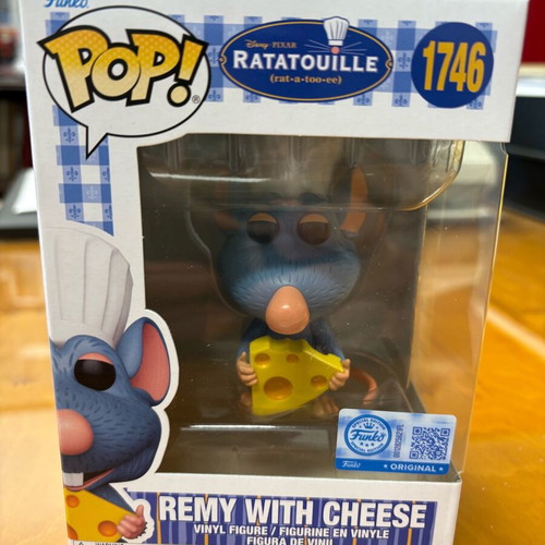 Funko Pop! Ratatouille 1746 Remy with cheese new