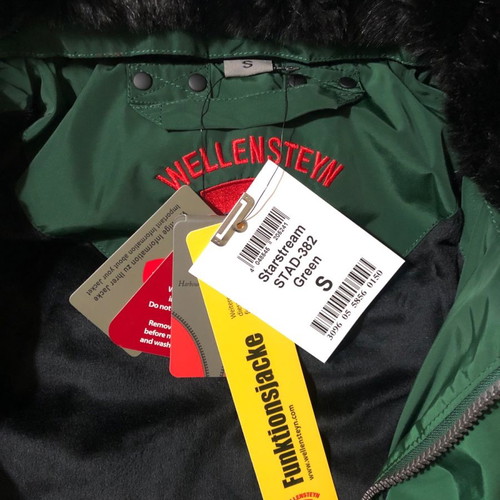 Wellensteyn men's jacket green new, size S