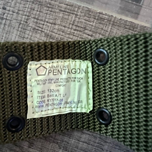 Pentagon Military Belt 132cm brand new, green