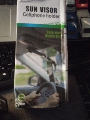 Car Sun Visor Phone Mount new, 360 rotatable and extendable