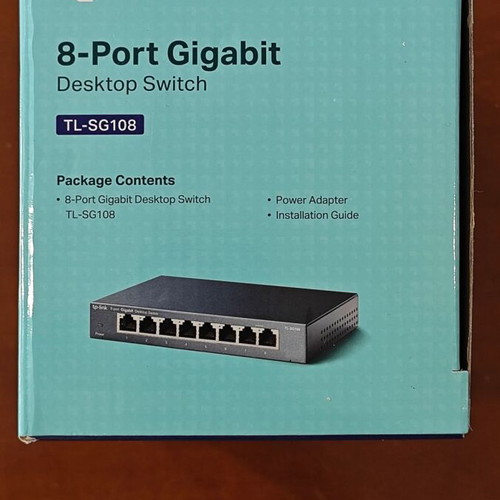 TP-LINK 8-Port Gigabit Ethernet Switch TL-SG108