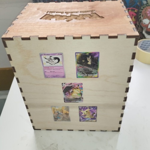 Mimikyu wooden pop-style decoration