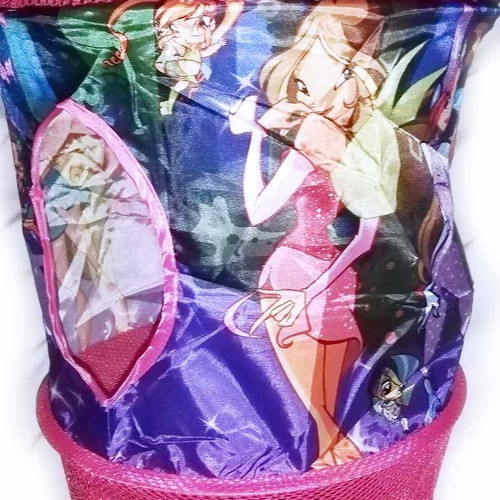 Winx Club Cylindrical Storage Basket new, 130 x 30 x 30 cm