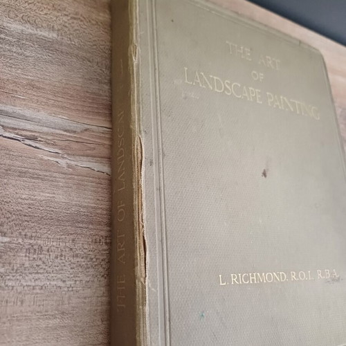 The Art of Landscape Painting book used, English edition by Leonard Richmond