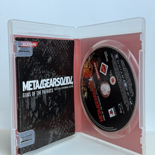Metal Gear Solid 4 PS3 used action adventure game