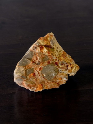 Natural raw leopardite jasper new
