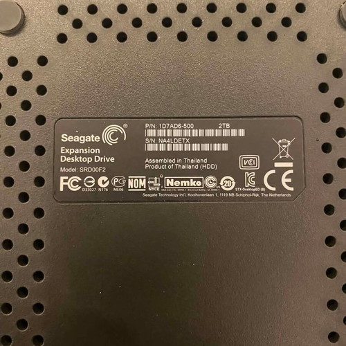 Seagate Expansion Desktop Drive external hard drive 2TB USB 3.0