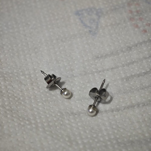 Studex Classic Earrings with Pearls hypoallergenic, new
