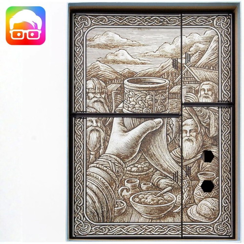 A Feast for Odin Board Game Organizer with The Norwegians Expansion