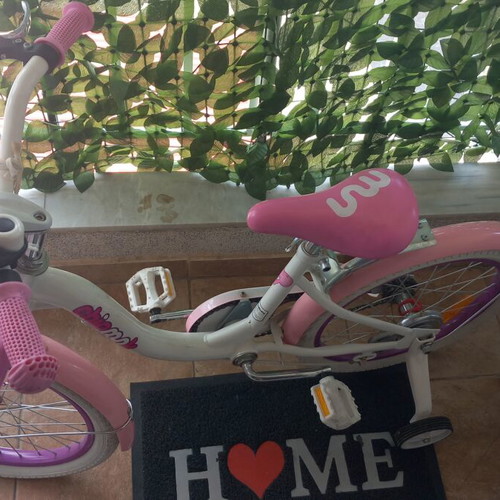 Chipmunk Kids Bicycle like new with training wheels and basket
